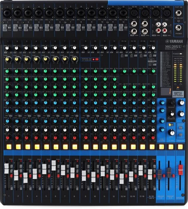 Yamaha MG20XU 20 channel Audio Mixer