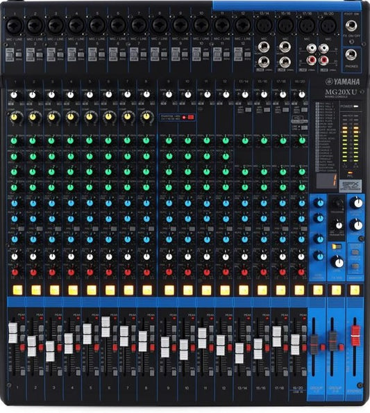Yamaha MG20XU 20 channel Audio Mixer